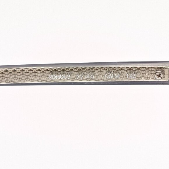 🕶️Made in Italy! Dunhill VDH063 Eyeglasses 55/16 145 | ALT230🕶️ - Picture 7 of 9